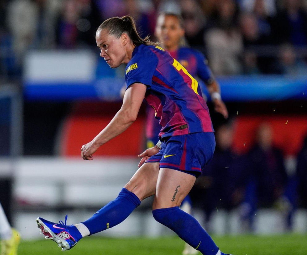 Ewa Pajor w Barcelonie