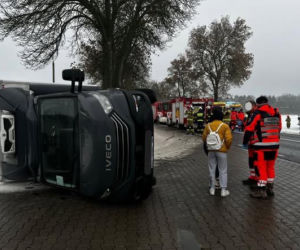 Zderzenie pojazdów w Suchożebrach