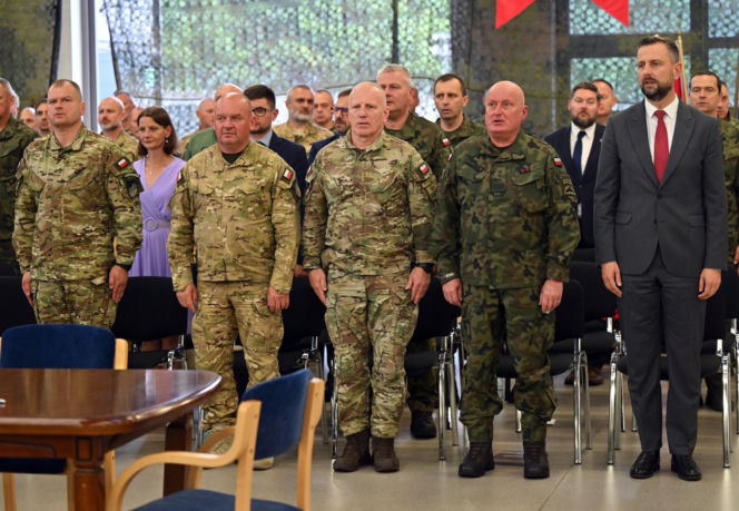 Gen. Michał Strzelecki dowódca Komponenty Wojsk Specjalnych.