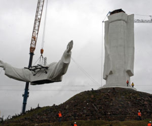 Świebodzin: Największa na świecie figura Chrystusa prawie gotowa