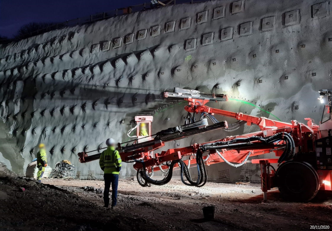 Budowa tunelu na dolnośląskim odcinku drogi ekspresowej S3