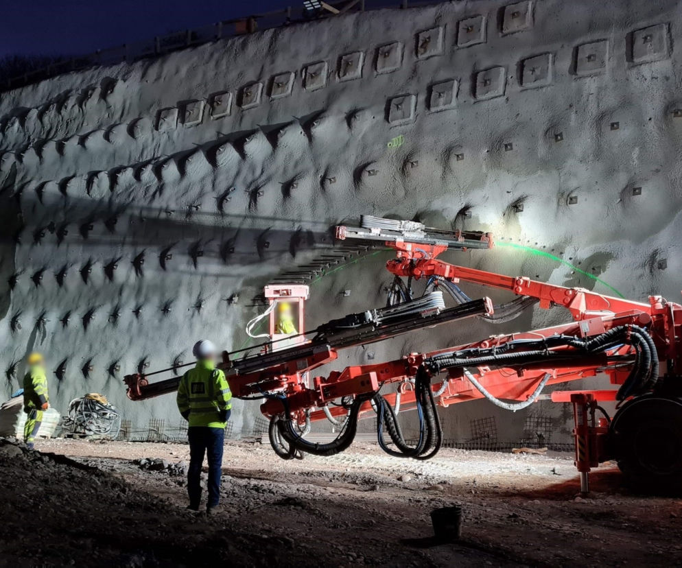 Budowa tunelu na dolnośląskim odcinku drogi ekspresowej S3