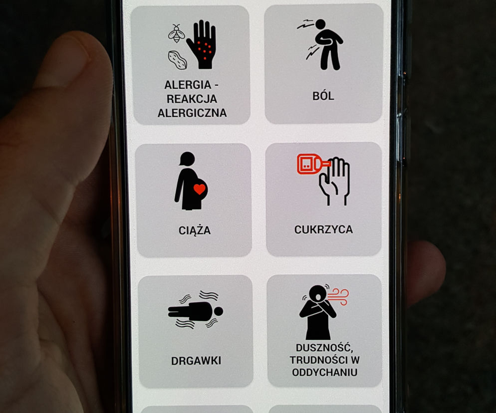 aplikacja Alarm 112