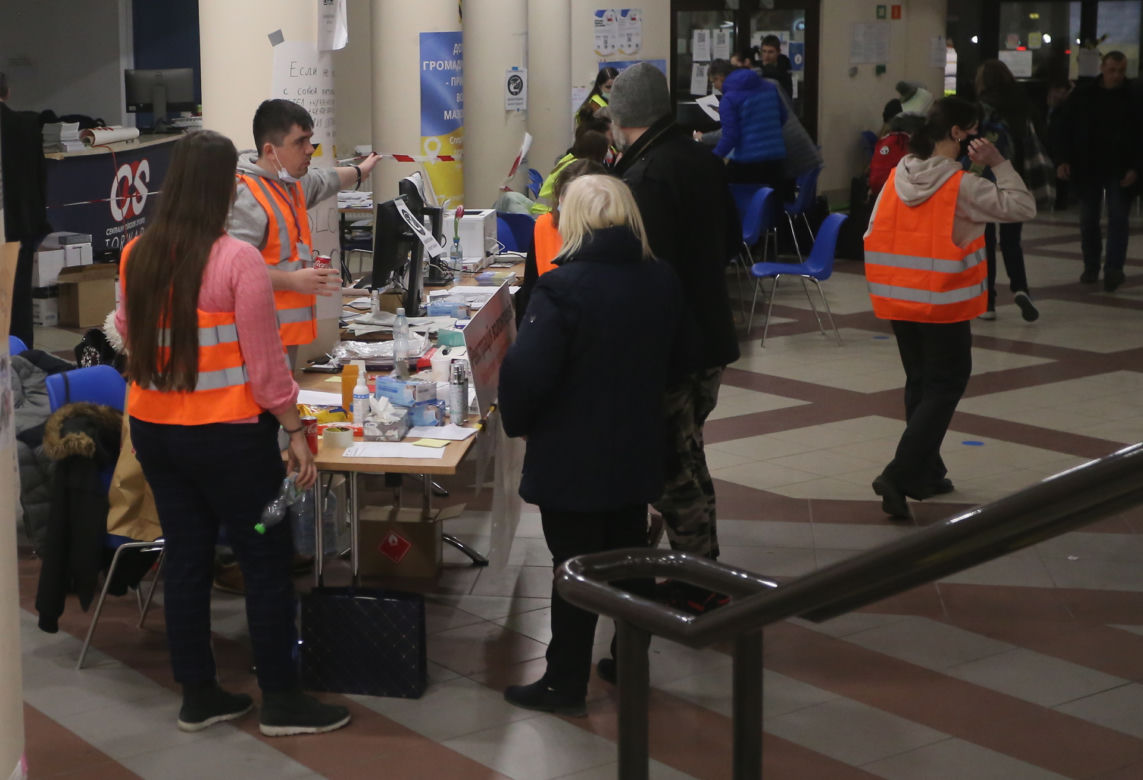 Wojna w Ukrainie. Punkt recepcyjny na Torwarze zostanie zamknięty