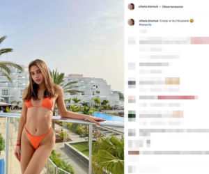 Oliwia Bieniuk córka Przybylskiej nago