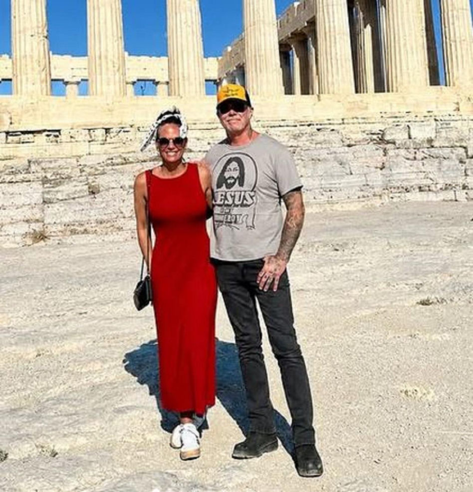 Adriana Gillett i James Hetfield