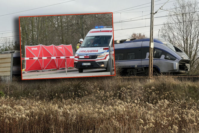 Zignorowała opuszczone rogatki, z torów zmiótł ją nadjeżdżający pociąg. Dramat w Jasiennicy Mazowieckiej