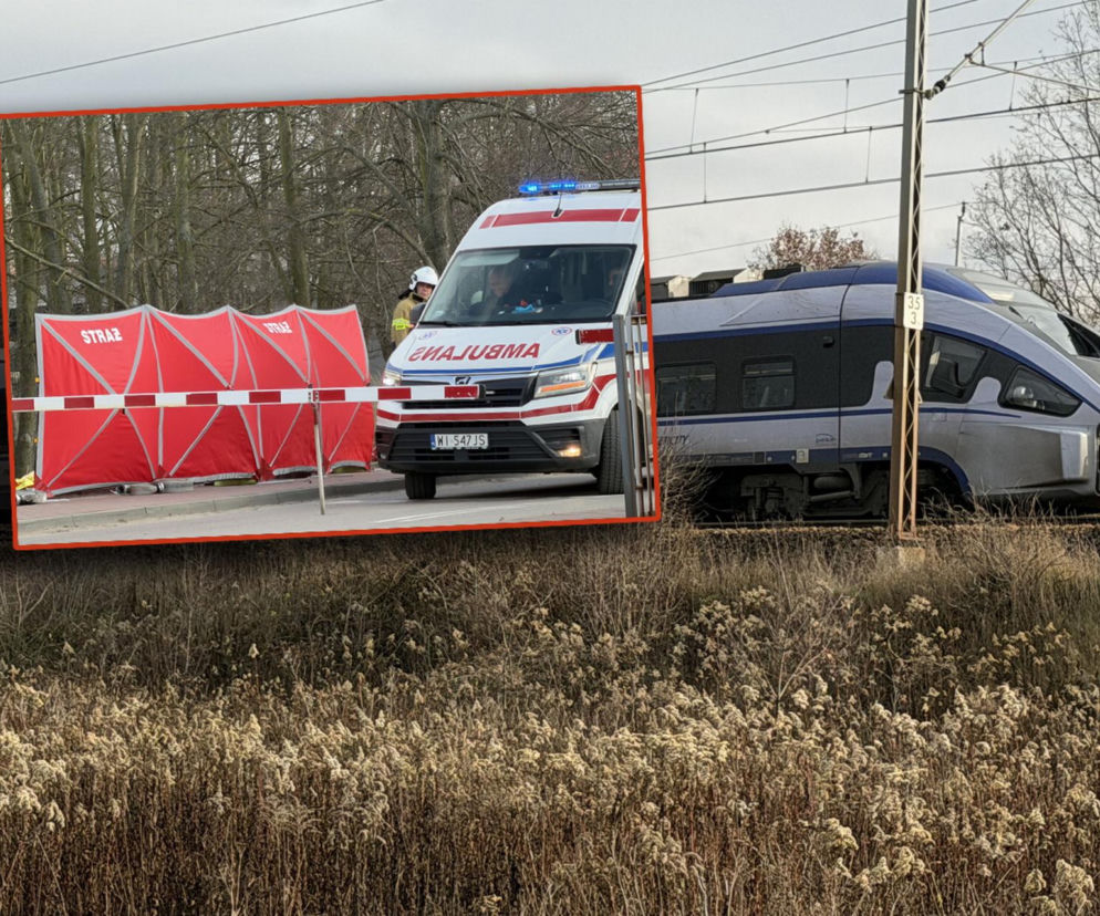 Zignorowała opuszczone rogatki, z torów zmiótł ją nadjeżdżający pociąg. Dramat w Jasiennicy Mazowieckiej