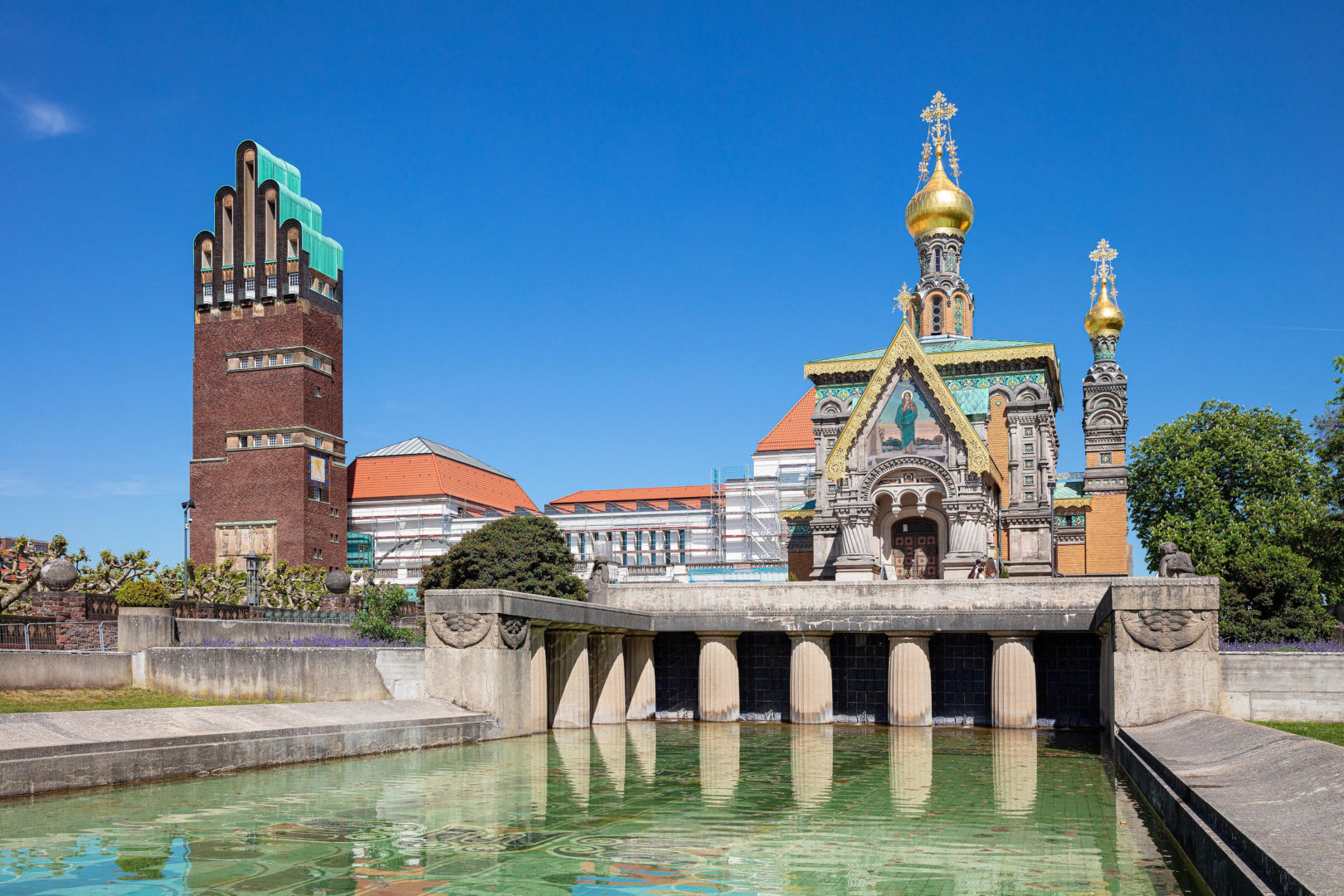 Wieża weselna w Darmstadt