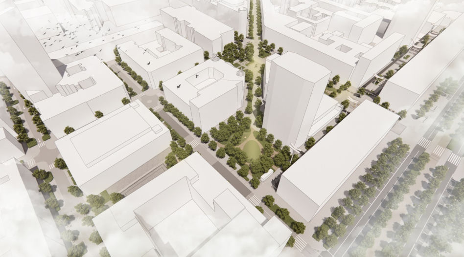 Władze Warszawy rozstrzygnęły konkurs na zagospodarowanie rejonu ulic Złotej i Zgoda w samym centrum miasta