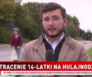 Kierujący audi potrącił nastolatkę