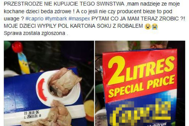 sok z wkładką