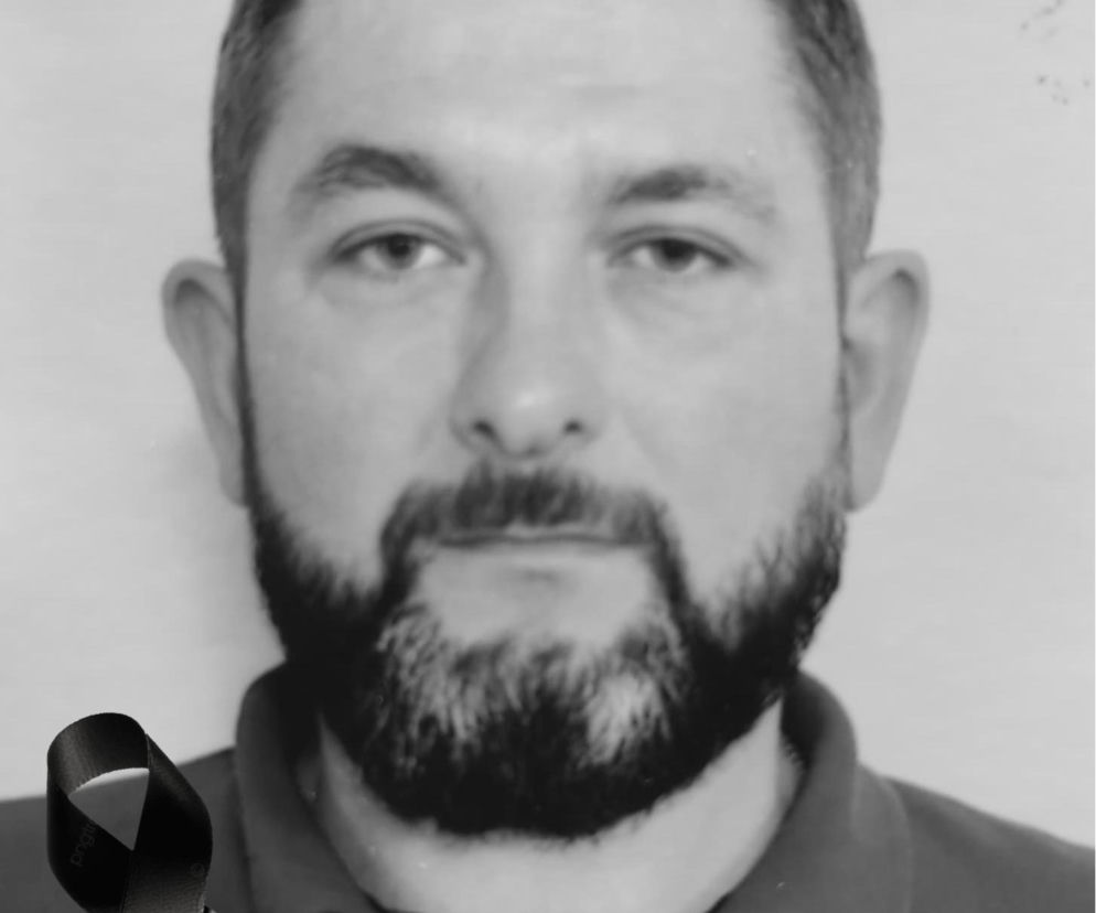 Nie żyje asp. sztab. Marcin Bawolik. Poruszające pożegnanie policjantów z Płońska