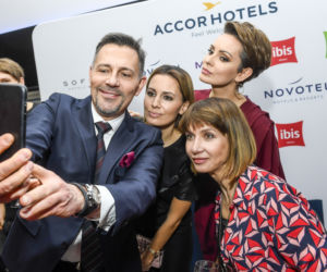 Gwiazdy na Cocktail Party w hotelu Novotel Warszawa Centrum