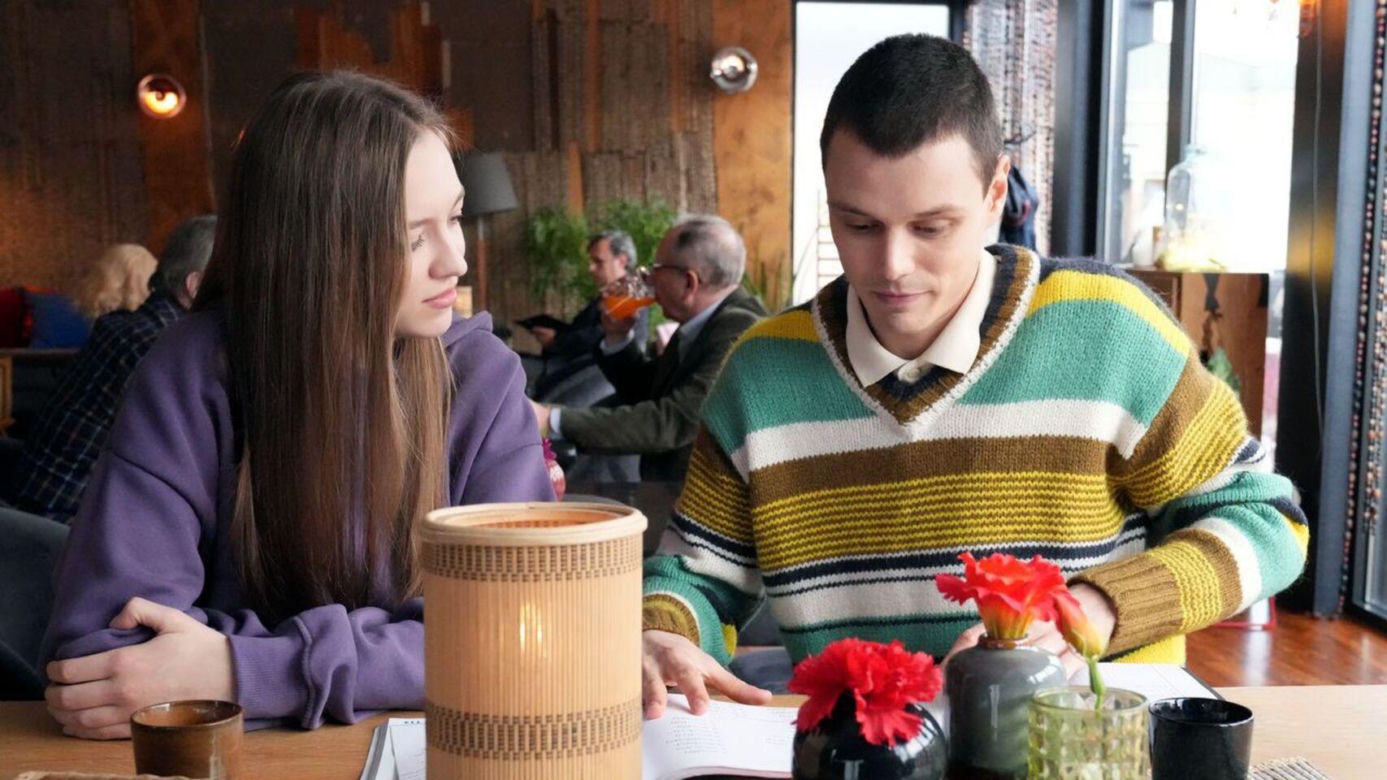 	Barwy szczęścia odc. 3029. Kacper (Jakub Szlachetka), Ewelina (Amelia Listwoń)