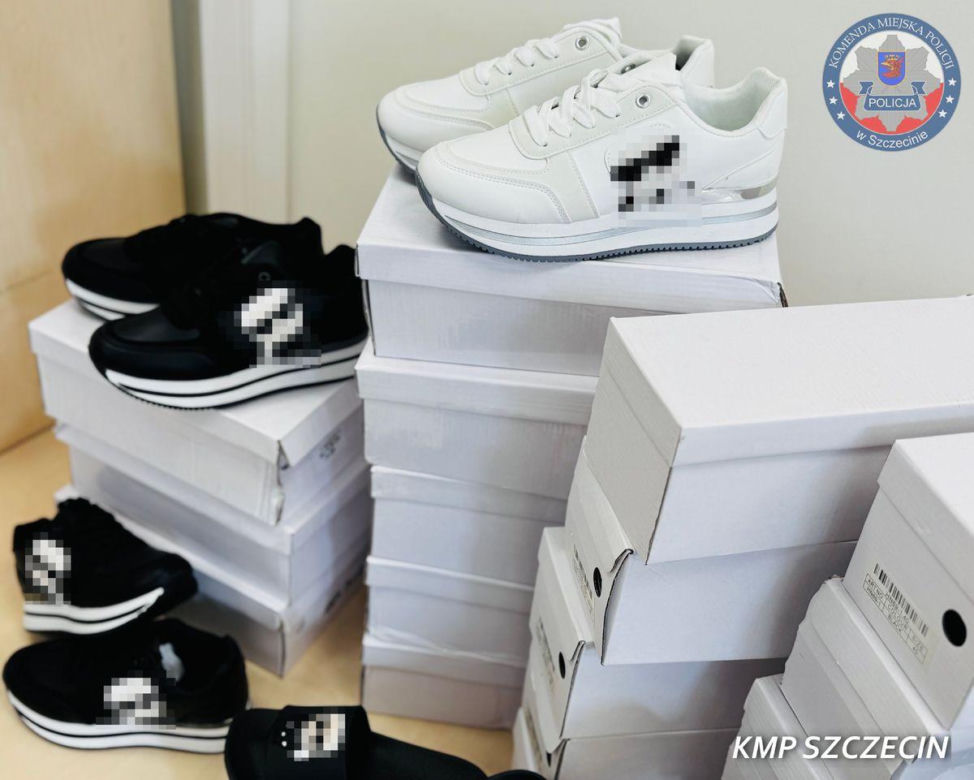 Policja przechwyciła podróbki o wartości ponad 400 tysięcy złotych