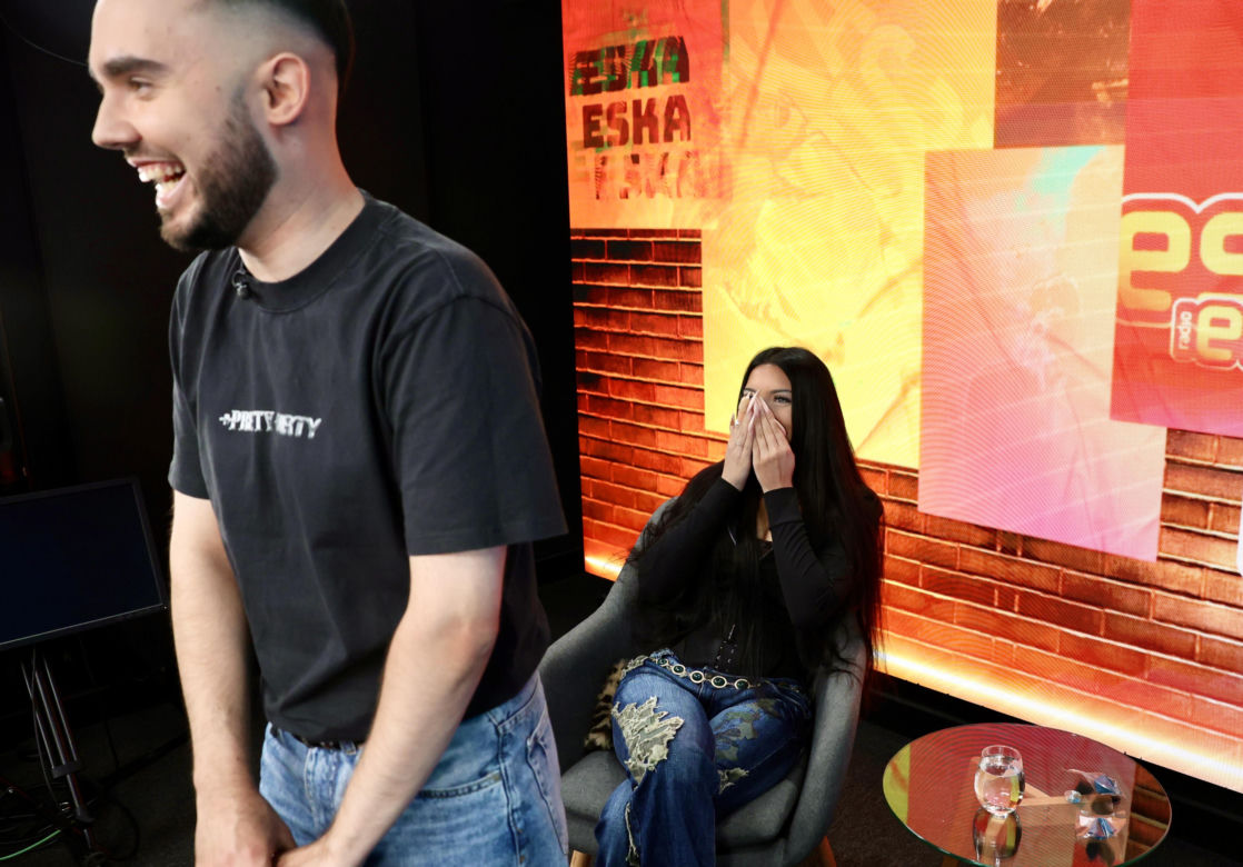 Viki Gabor w redakcji ESKA.pl