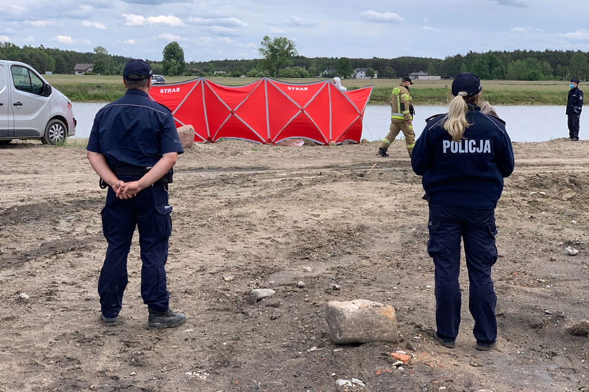 Ponad 1000 osób szukało Piotra przez tydzień. Ciało 16-latka znaleziono w zbiorniku po żwirowni