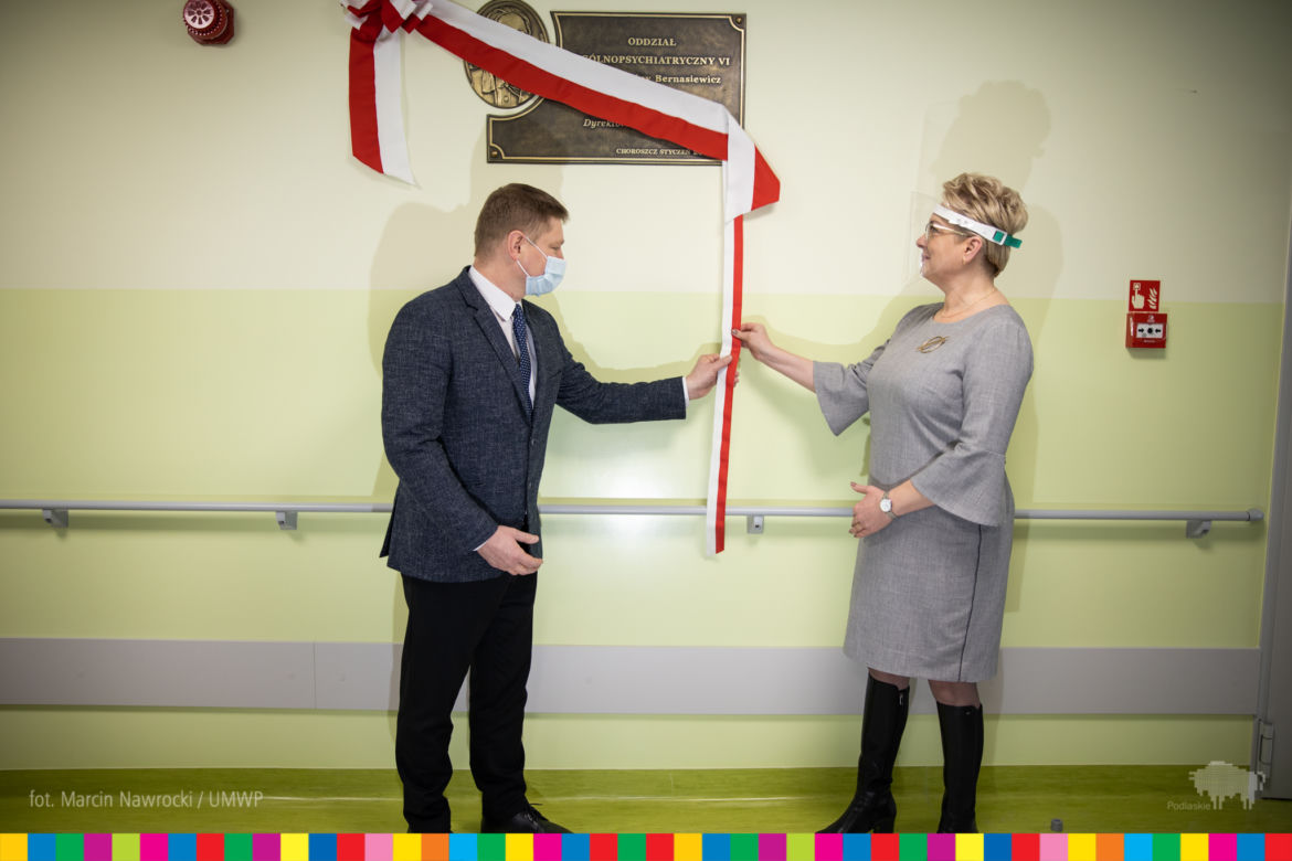 Remont w szpitalu psychiatrycznym w Choroszczy. "Teraz jest to szpital na miarę XXI wieku"