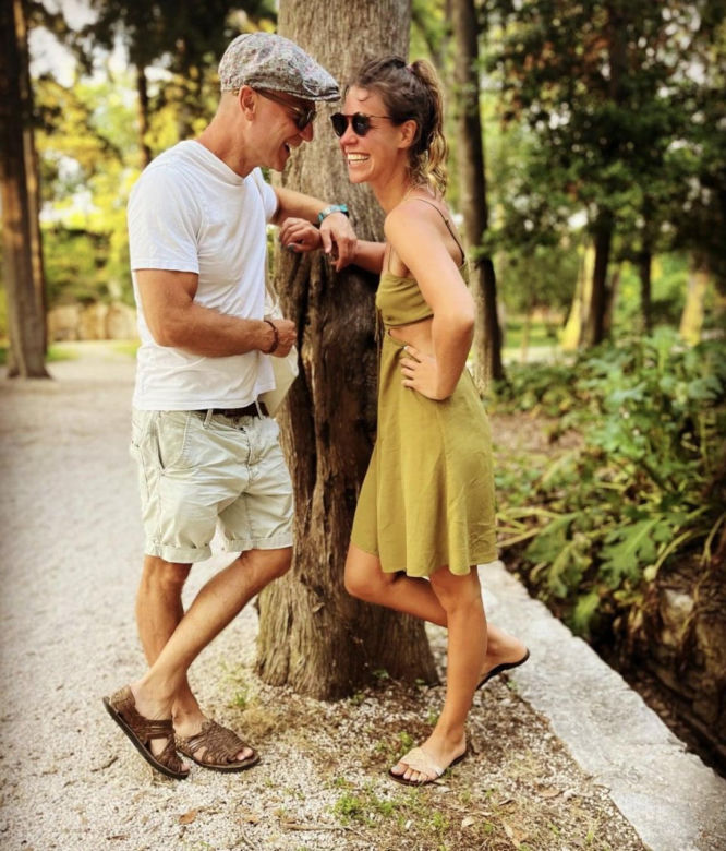 Instagram. Krystian Wieczorek z żoną Marią Wieczorek