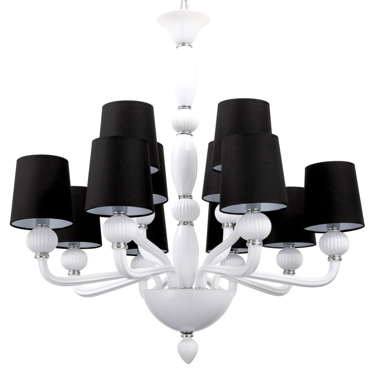Żyrandol White Day White