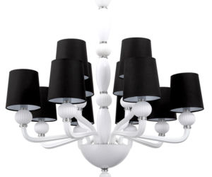 Żyrandol White Day White
