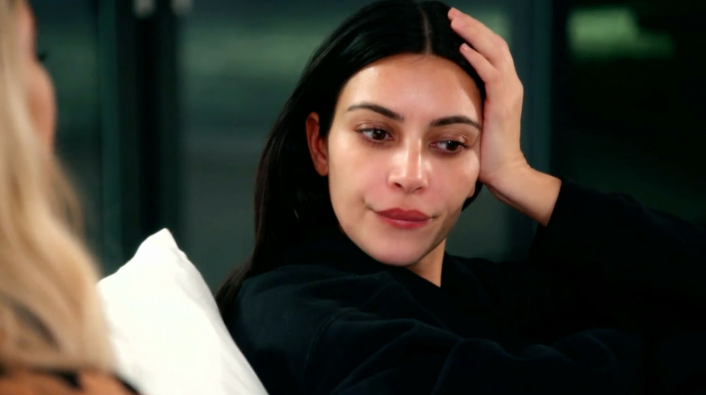 Kim Kardashian bez makijażu