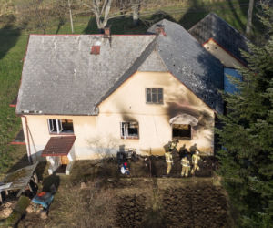 Pożar w Stryszowie. W środku dwa ciała. Mogło to być morderstwo.