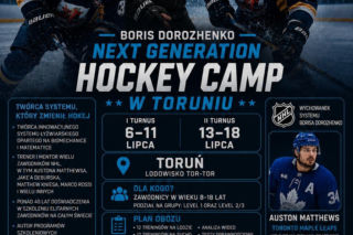 Next Generation Hockey Camp w Toruniu. Do grodu Kopernika przyjadą eksperci z NHL