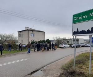 Niebezpieczne skrzyżowanie w Chojnach Młodych