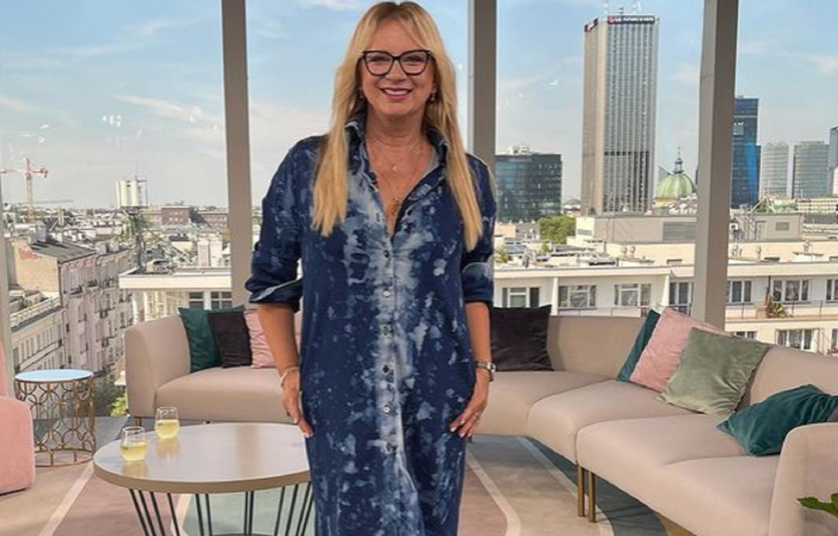 Marzena Rogalska w TVN