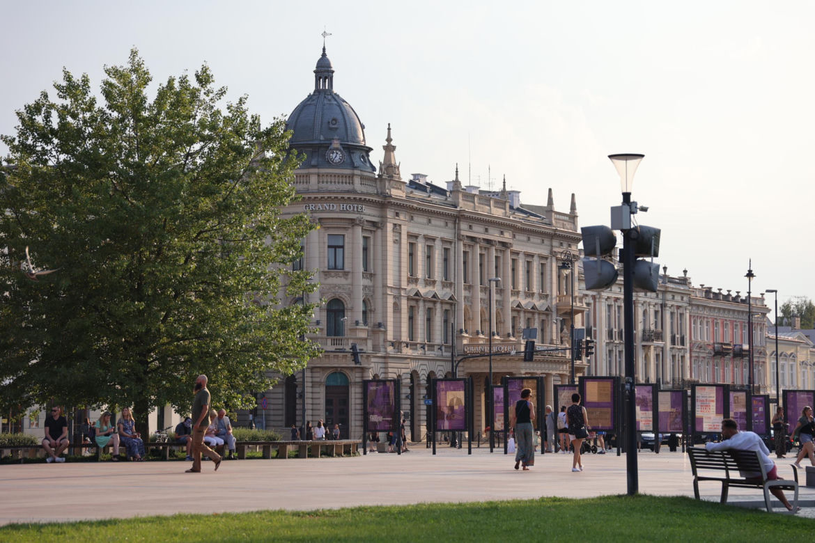 Sierpniowe weekendowe popołudnie w Lublinie