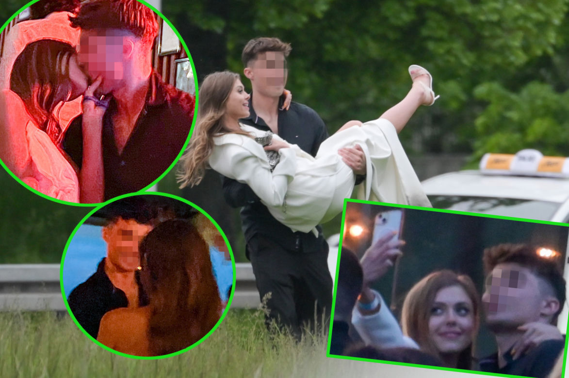 Joanna Opozda spędziła namiętną noc w warszawskim klubie