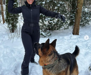 Zima jej nie zatrzymała. Cichopek wygina się na śniegu, a fani nie mogą oderwać wzroku