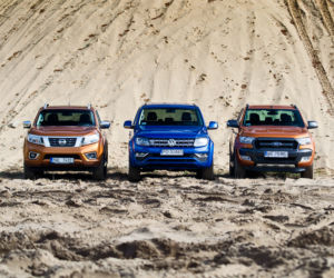 Nissan NP300 Navara, Volkswagen Amarok V6, Ford Ranger Wildtrak