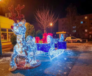 Iluminacje świąteczne w Żarach
