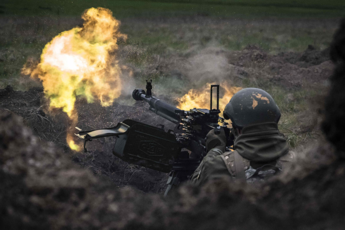 Ukraina ćwiczy przed wiosenną kontrofensywą