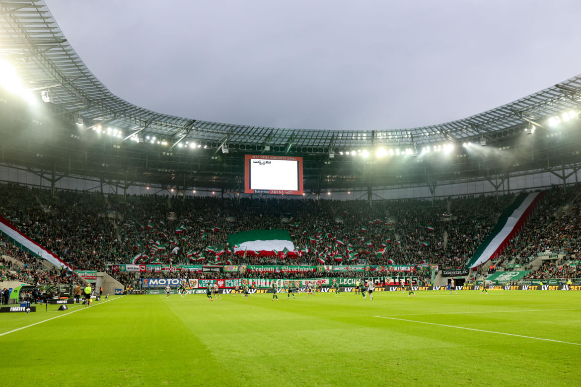 Śląsk Wrocław - Lech Poznań: Zdjęcia kibiców i zawodników z meczu 10. kolejki sezonu 2026/27 PKO BP Ekstraklasy