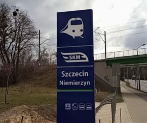Gdzie jest przystanek SKM Szczecin Niemierzyn?