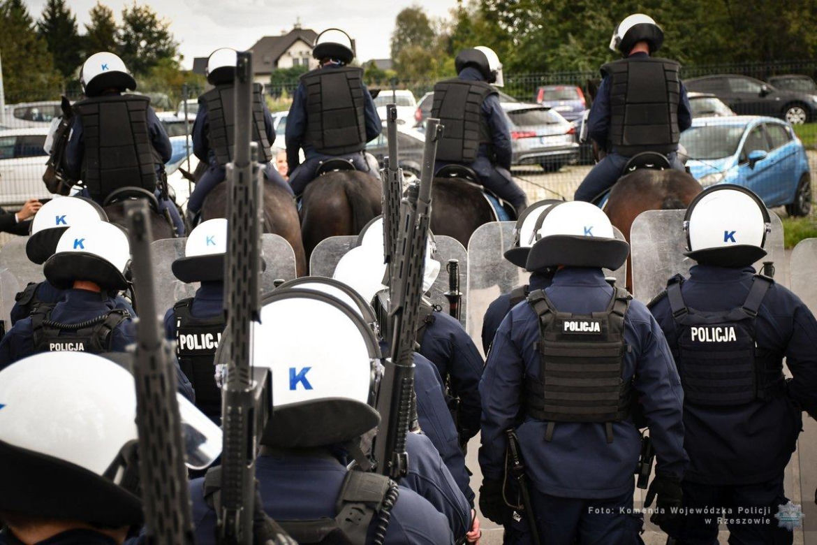 Policyjne konie zdały egzamin!