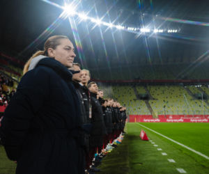 Polska - Słowenia: Najwierniejsi kibice wspierali reprezentację Polski kobiet. Dużo zdjęć z Gdańska