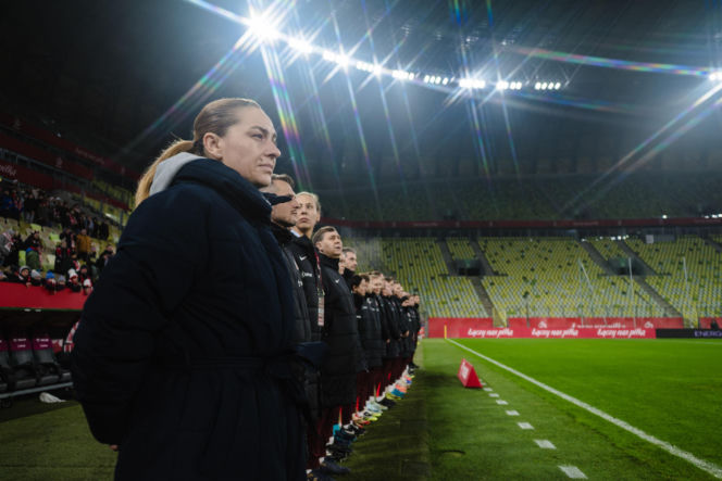 Polska - Słowenia: Najwierniejsi kibice wspierali reprezentację Polski kobiet. Dużo zdjęć z Gdańska