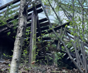 Zawalenie się schodów w Cieszynie