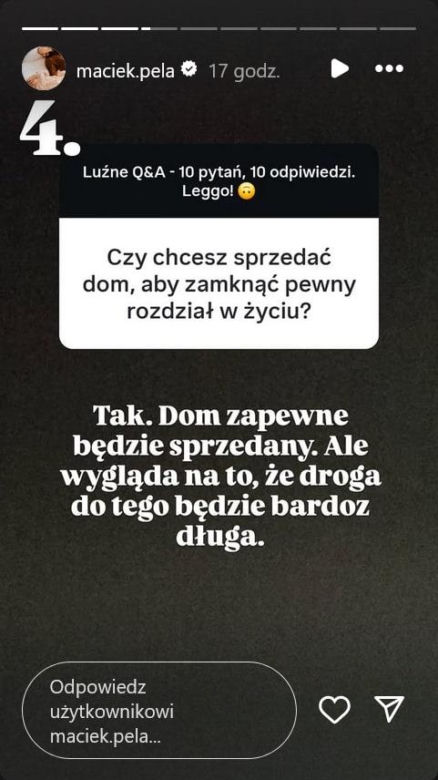 Maciej Pela sprzedaje dom po Kaczorowskiej. Tak odcina się od przeszłości!