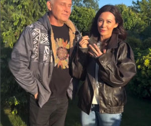 M jak miłość nowy sezon na planie. Joanna (Dominika Sakowicz), Artur Rogowski (Robert Moskwa)