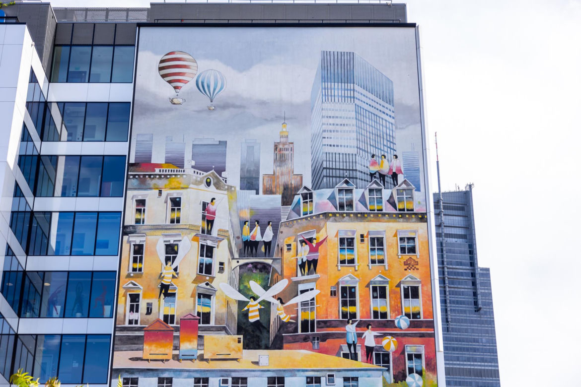 Murale w Warszawie