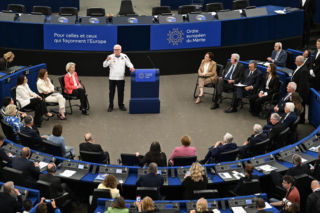 Uroczystość wręczenia Europejskich Orderów Zasługi
