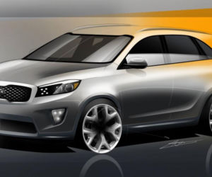 Kia Sorento 2015 - szkice