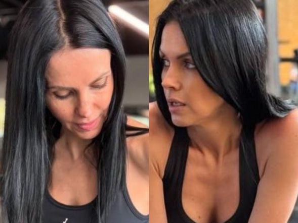 47-letnia Sylwia Dekiert z TVP w skąpym obcisłym stroju na siłowni. Faceci oszaleli na jej widok!