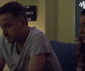 Pierwsza miłość odc. 2116. Bartek (Rafał Kwietniewski), Paulina (Julia Pogrebińska)